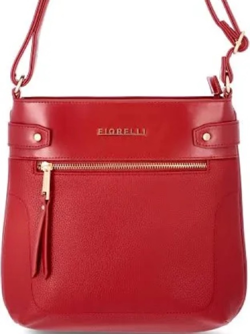 TRULY RED
Fiorelli Women's Lila Crossbody Handbag, Syrah Red 10.5 W x 11 H x 2 D